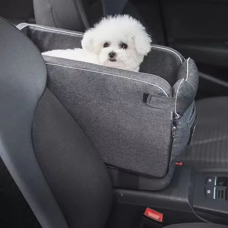 Cadeira de Carro para Gatos e Cachorros | Para Transporte Seguro e Confortável | Protege Seu Pet Durante Viagens | Design Ergonômico e Acolchoado