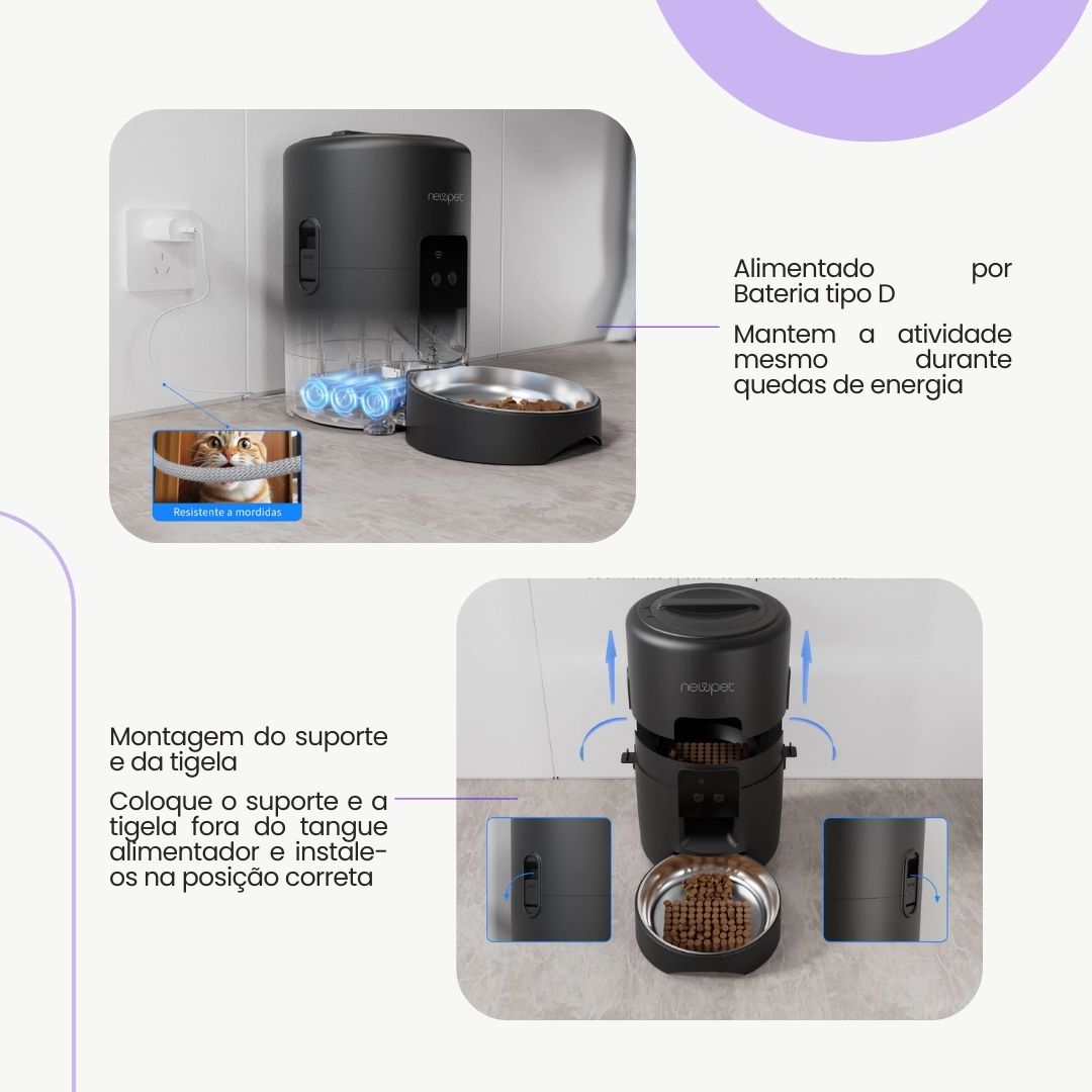 Alimentador Inteligente SmartPet 2L velú pet
