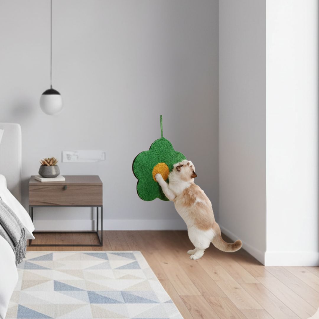 Arranhador Sisal para Gatos – Conforto e Estímulo para Afiar as Garras