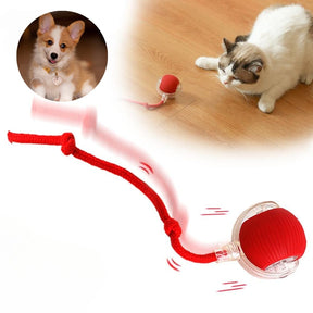 Chega de brinquedinhos sem graça! Seu pet merece o MELHOR, e você sabe disso. Nada de distrações bobas — o que seu pet precisa é de pura adrenalina e diversão infinita. E a Bola Elétrica com Cauda Interativa é exatamente isso!
