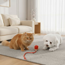 Bola Elétrica com Cauda para Pets – Brinquedo Interativo e Estimulante