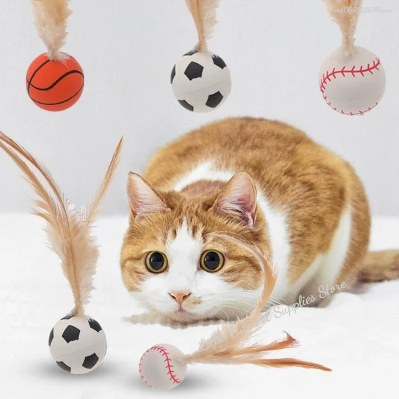 Bola Interativa Saltitante para Pets | Para Gatos e Cães de Pequeno Porte | Estimula a Atividade Física e o Instinto de Caça | Design com Movimento Automático e Rolamento Interno