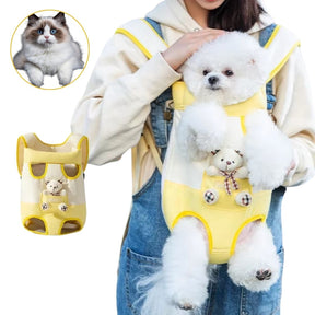Está cansado de carregar seu pet de forma desconfortável e insegura? Chega disso! Conheça a Bolsa Sling Urso, a solução definitiva para transportar seu pet com conforto, estilo e suas mãos totalmente livres!