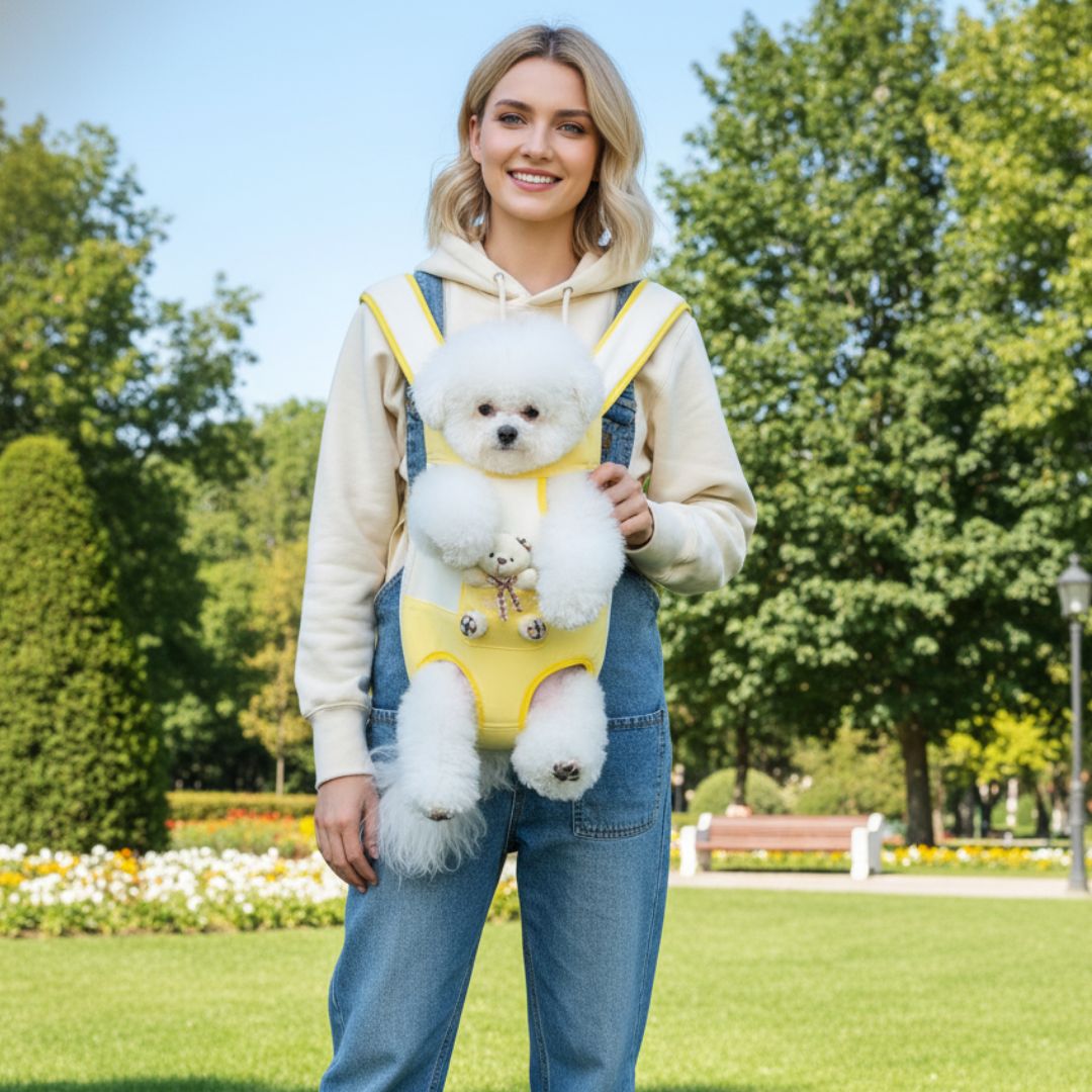 Bolsa Sling Urso para Pets – Conforto e Praticidade em Passeios e Viagens