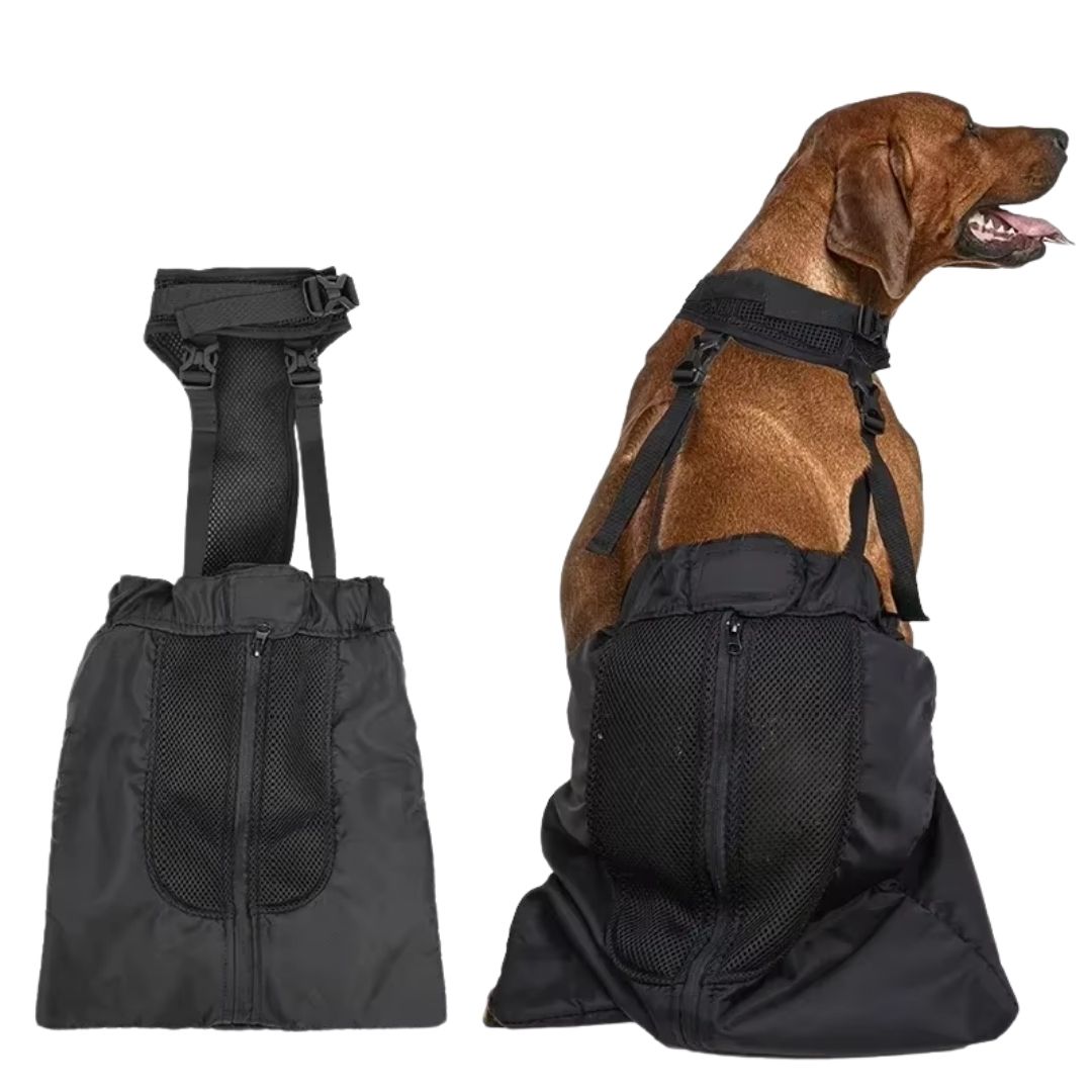 Bolsa de Proteção e Apoio para Cães com Paralisia ou Mobilidade Reduzida