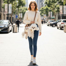 Bolsa de Transporte Moderna para Pets – Conforto e Estilo em Viagens