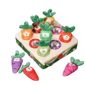 Brinquedo Forrageador de Cenouras para Pets Curiosos - Estimula o Instinto Natural de Caça e Reduz o Tédio - velú pet