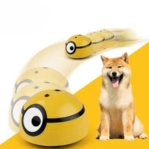 Brinquedo Inteligente de Movimento Automático para Pets – Disco Fugitivo com Design Divertido Minion