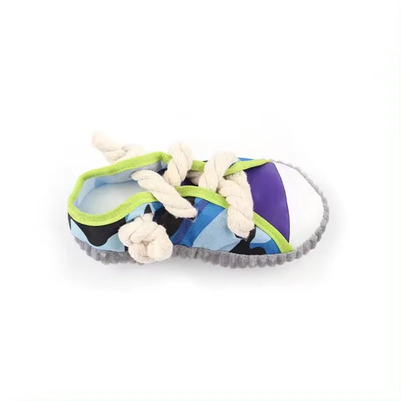 Brinquedo Sapato Mastigável para Cachorros – Resistência e Diversão Garantida