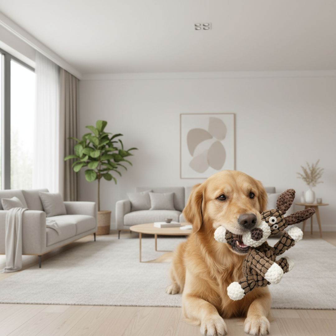 Brinquedo ZigZag com Apito para Pets – Diversão e Estímulo de Caça