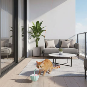 Brinquedo a Laser para Gatos – Estímulo Mental e Exercício com Luz LED Segura