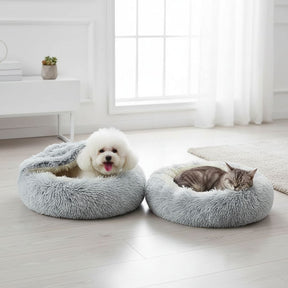 Cama Iglu Premium 2 em 1 para Cães e Gatos de Pequeno Porte