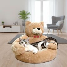 Cama Urso de Pelúcia para Pets – Conforto e Aconchego