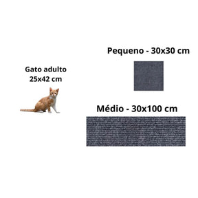 Carpete Arranhador para Gatos – Protege Sofás e Cadeiras velú pet 