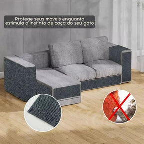 Carpete Arranhador para Gatos – Protege Sofás e Cadeiras velú pet 