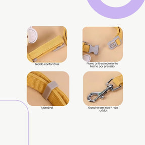 Coleira Abelha Pet Premium – Conforto e Segurança para Cães e Gatos