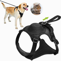 Coleira com Guia Embutida para Pets - Acessório Prático para Cães e Gatos que Facilita os Passeios com Conforto e Segurança