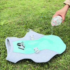 Colete Refrescante para Cachorro com Peitoral Ajustável