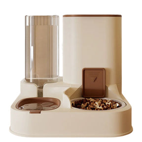 Comedouro e Bebedouro Automático Candy para Cães e Gatos – Alimentação e Hidratação Práticas com Design Moderno