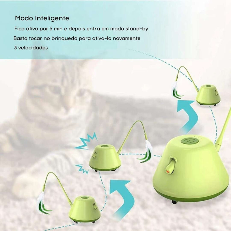 Brinquedo Interativo Aventura 360º Para Gatos: Diversão Infinita e Estímulo Mental