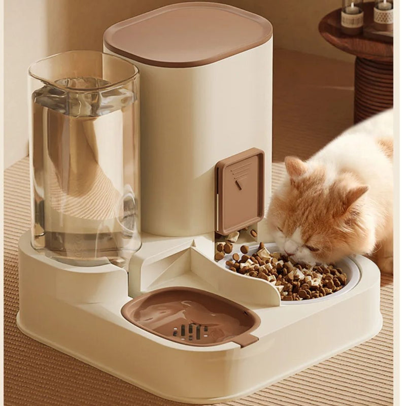 Comedouro e Bebedouro Automático Candy para Cães e Gatos – Alimentação e Hidratação Práticas com Design Moderno