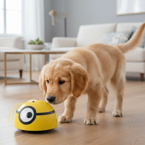 Brinquedo Automático para Pets – Disco Fugitivo Minion