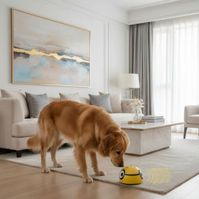 Brinquedo Automático para Pets – Disco Fugitivo Minion