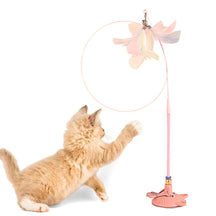 Haste Ventosa Interativa para Gatos – Brinquedo com Penas Naturais para Estimulação e Diversão!