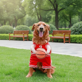 Fantasia Uniforme de Basquete para Cães e Gatos