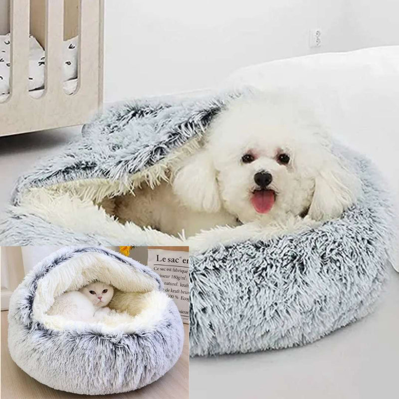 Cama Iglu Conforto Premium para Cães e Gatos – Aconchego e Proteção com Design Moderno