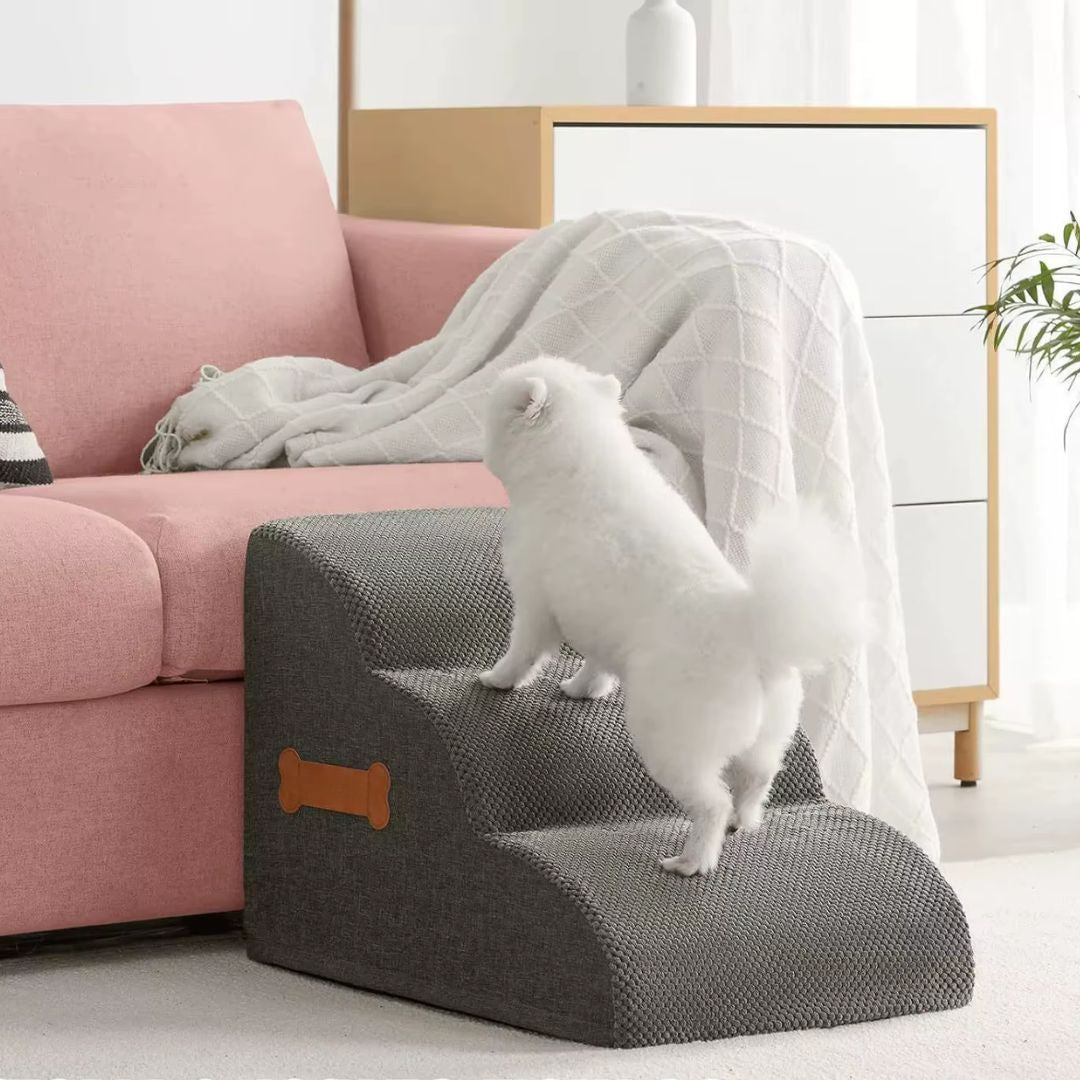 Escada Nuvem para Cachorros e Gatos | Mais Segurança e Conforto1