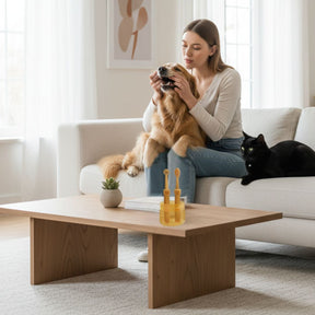 Escova Dental de Silicone para Pets – Limpeza Suave e Eficiente para a Saúde Bucal