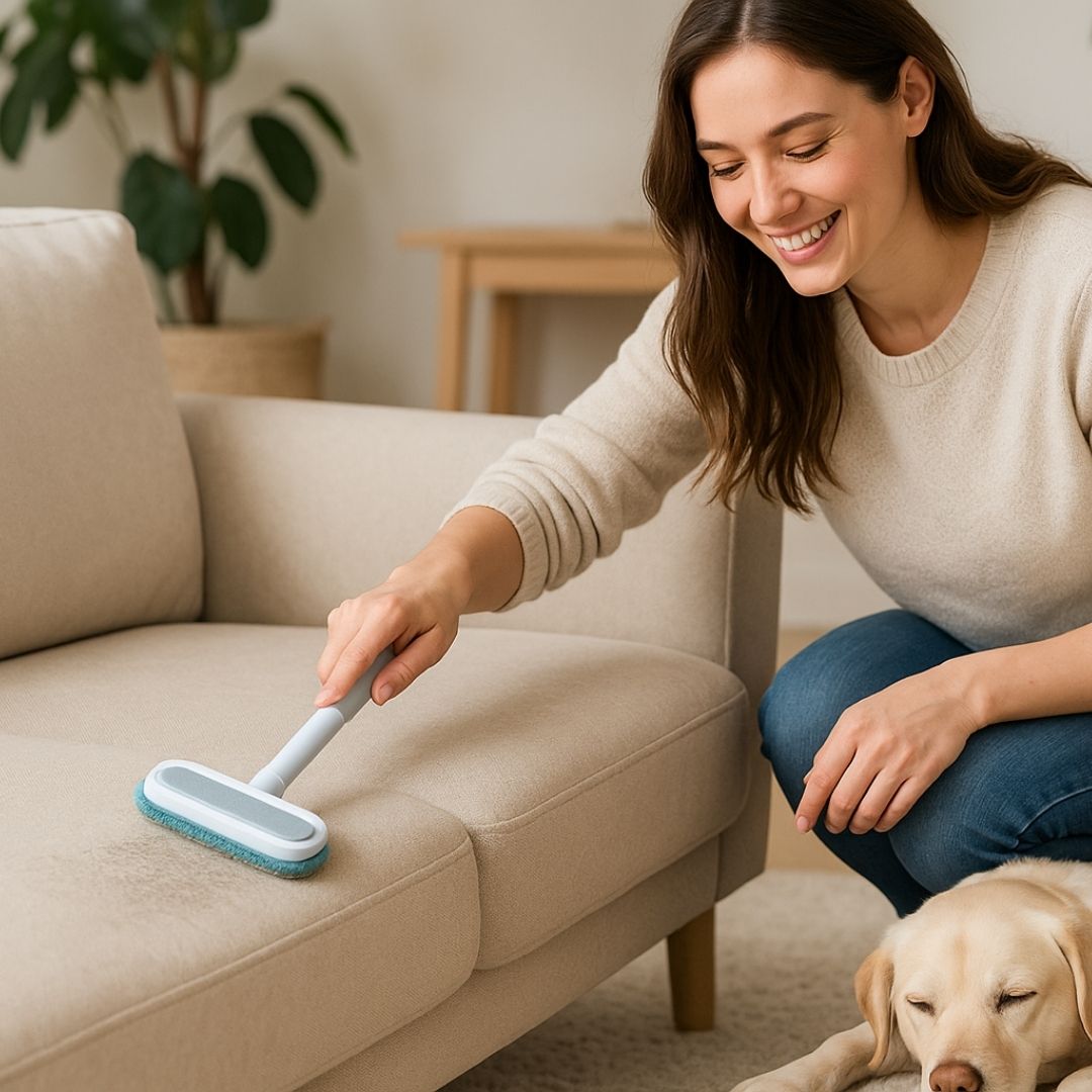 Escova de Remoção de Pelos 4 em 1 Reutilizável