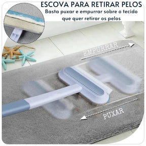 Escova de Remoção de Pelos  – Multifuncional Reutilizável velú pet