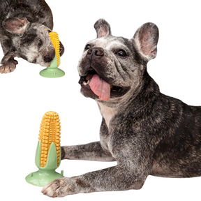 Brinquedo Mordedor em Forma de Milho Verde para Cachorros: Promove Diversão e Saúde Bucal