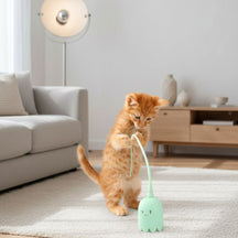 Fantasma Interativo com Cauda para Cães e Gatos - Estimula a Caça e o Exercício