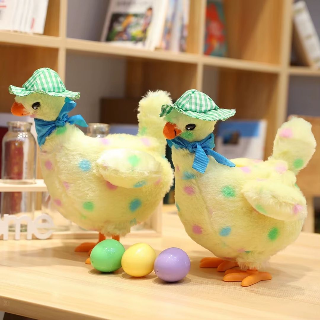 Frango Interativo que Põe Ovos – Diversão e Estímulo para o Seu Pet velú pet
