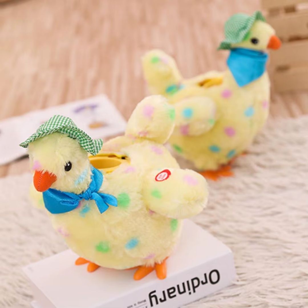 Frango Interativo que Põe Ovos – Diversão e Estímulo para o Seu Pet velú pet