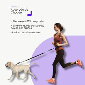 Guia Mãos Livres para Cães | Corrida e Caminhada com Mãos Livres