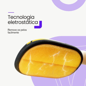 Luva Removedora de Pelos Dupla Face para Pets velú pet