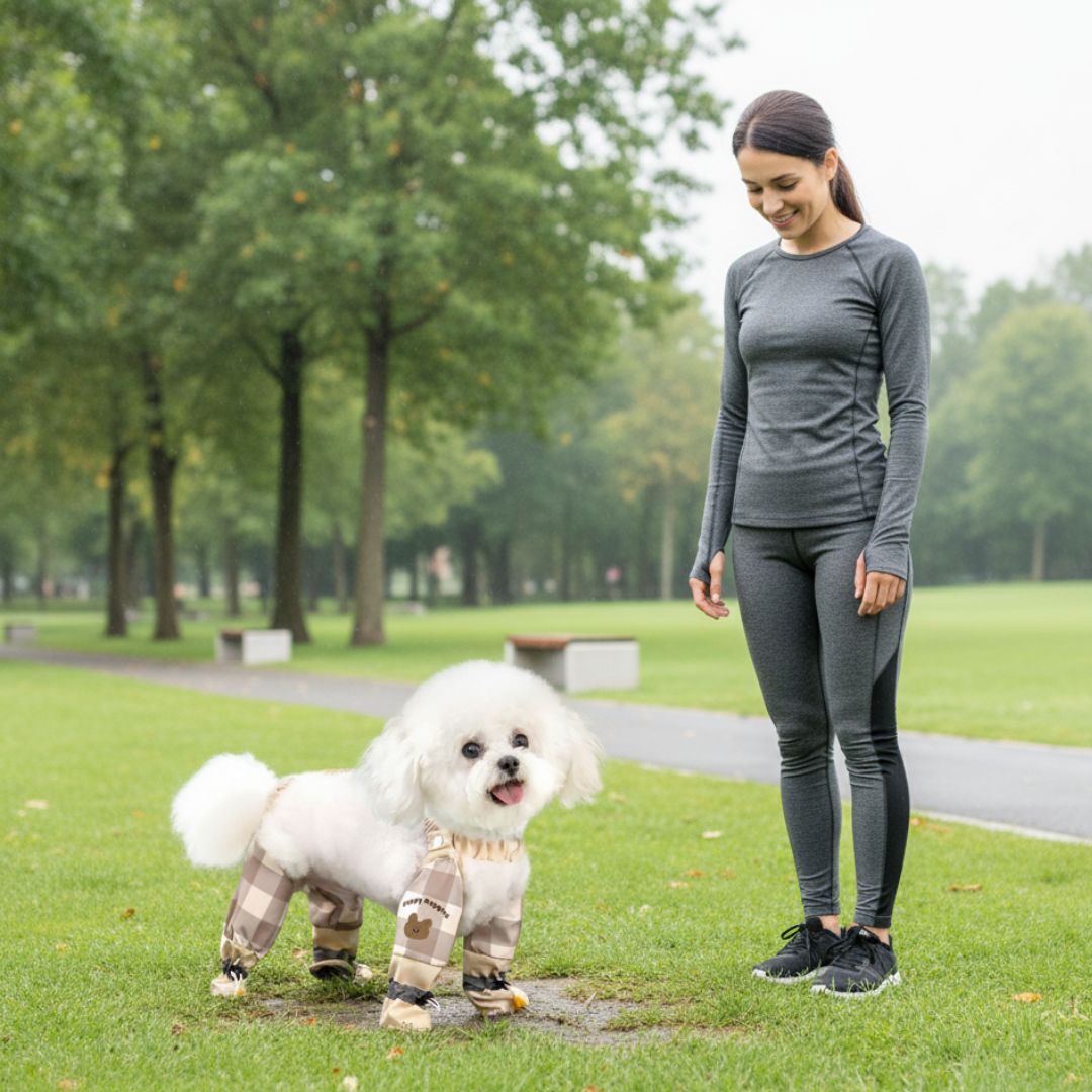 Macacão Impermeável Refletivo para Passeios com Pets - PetGuard RainSuit™