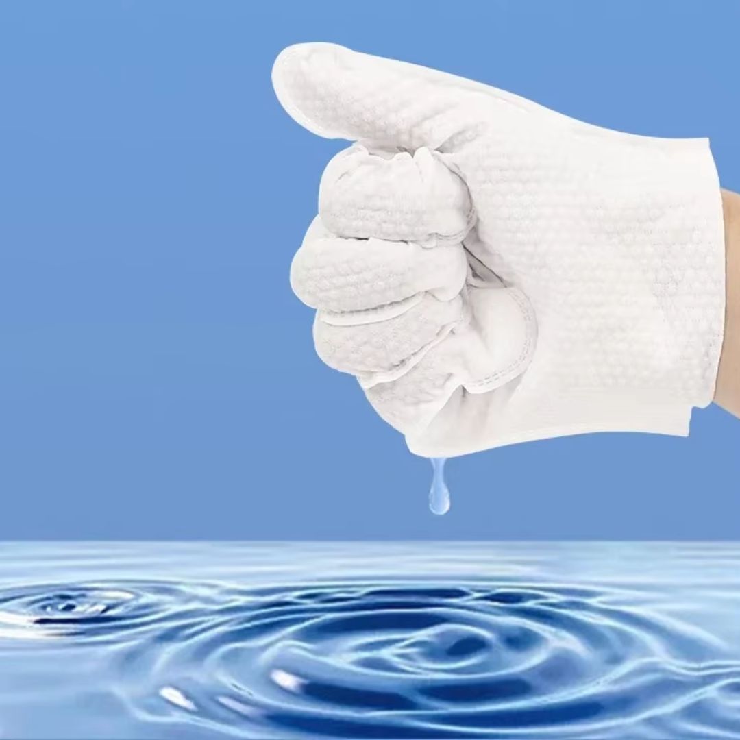 Luvas de Limpeza Descartáveis Para Pets: Para remover pelos, sujeira e manter a higiene durante o cuidado com os pets