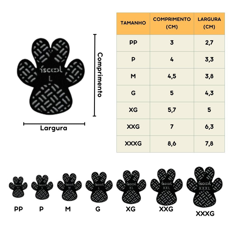 Protetor Antiderrapante para Patas de Pets: Conforto e Segurança para Cães em Ambientes Escorregadios