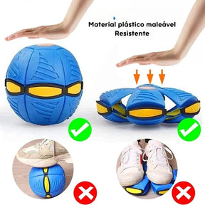 Bola UFO Voadora para Cães: Brinquedo Interativo para Estimular a Diversão e o Exercício, com Lançamento em Distância