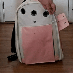 Mochila de Luxo para Transporte de Pets – Viagem Confortável velú pet