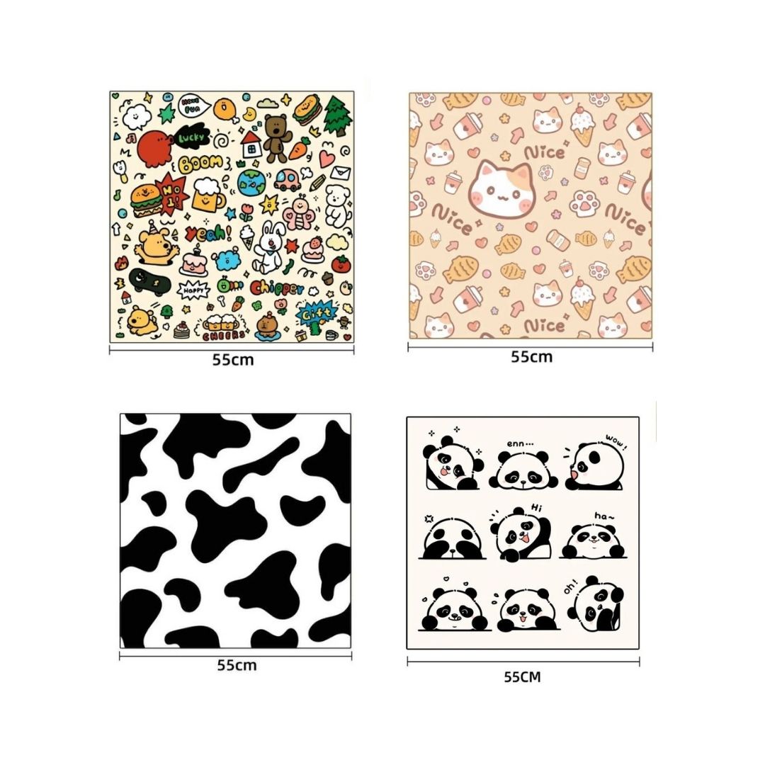 Pano Autoadesivo de Embrulho para Pets | Totalmente Autocolante e Prático