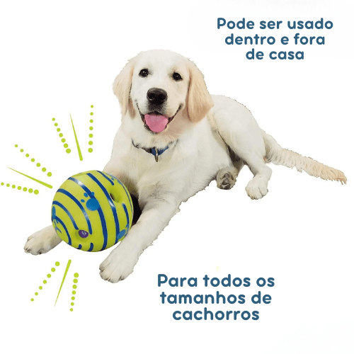 Bola Wobble Toy: Brinquedo Interativo para Cães e Gatos, Projetado para Estimular a Curiosidade e a Diversão