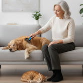 Pente Desembaraçador Profissional Velú Pet, remove nós sem machucar
