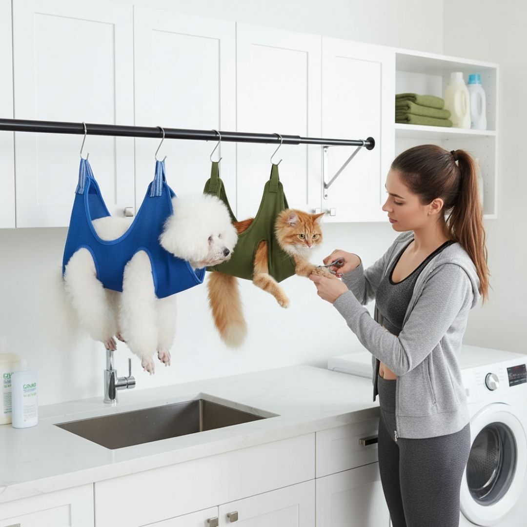 Rede de Contenção para Gatos e Cachorros – Proteção Anti-Arranhões e Mordidas