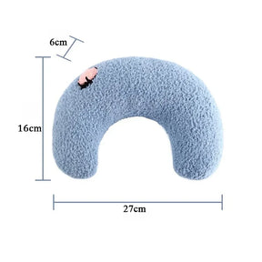 Travesseiro Suporte para Pescoço para Cachorros e Gatos – Alívio e Conforto com Enchimento Ergonômico